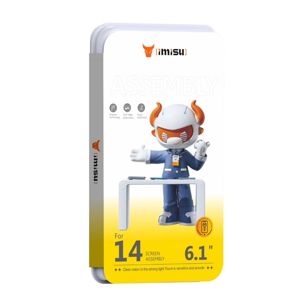 Display cu touchscreen iPhone 14 Prime Incell cu rama, suport IC transplant cu diagnoză