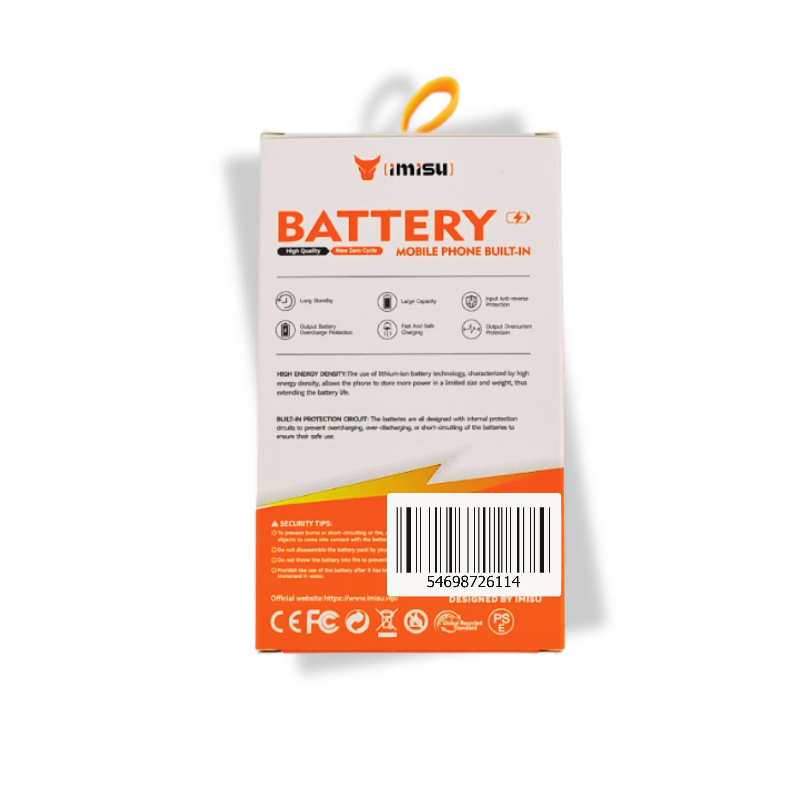 Baterie iPhone 14 Li-ion Neagră