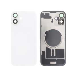 Capac spate White cu MagSafe fara logo iPhone 16 Plus