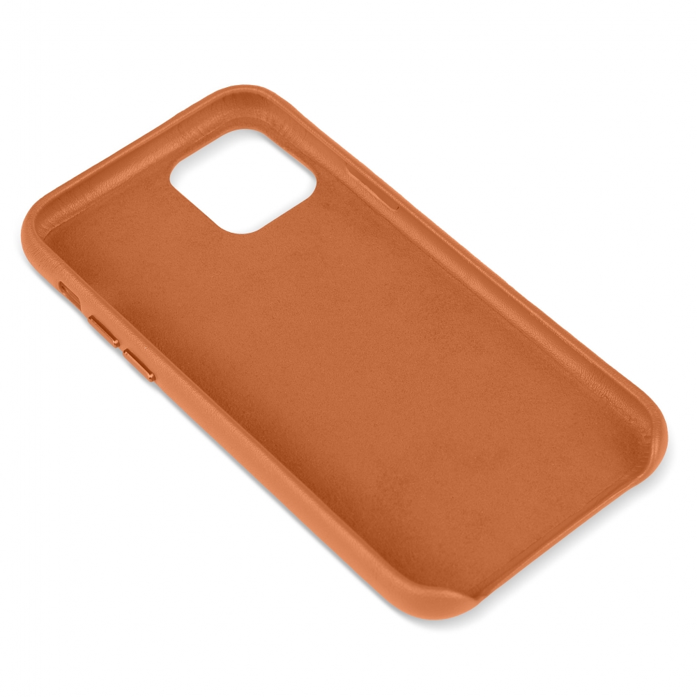 Husă din piele naturală Apple iPhone 11 Pro - Maro